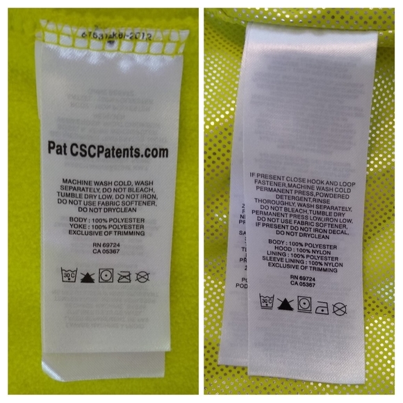 Columbia Kids Jacket - Gray and Yellow - Picture 15 of 15